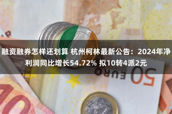 融资融券怎样还划算 杭州柯林最新公告：2024年净利润同比增长54.72% 拟10转4派2元