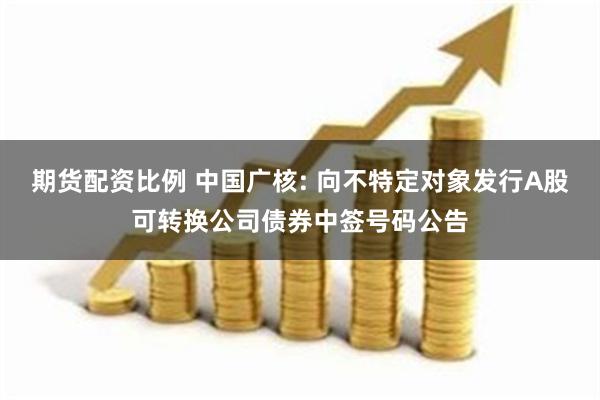 期货配资比例 中国广核: 向不特定对象发行A股可转换公司债券中签号码公告